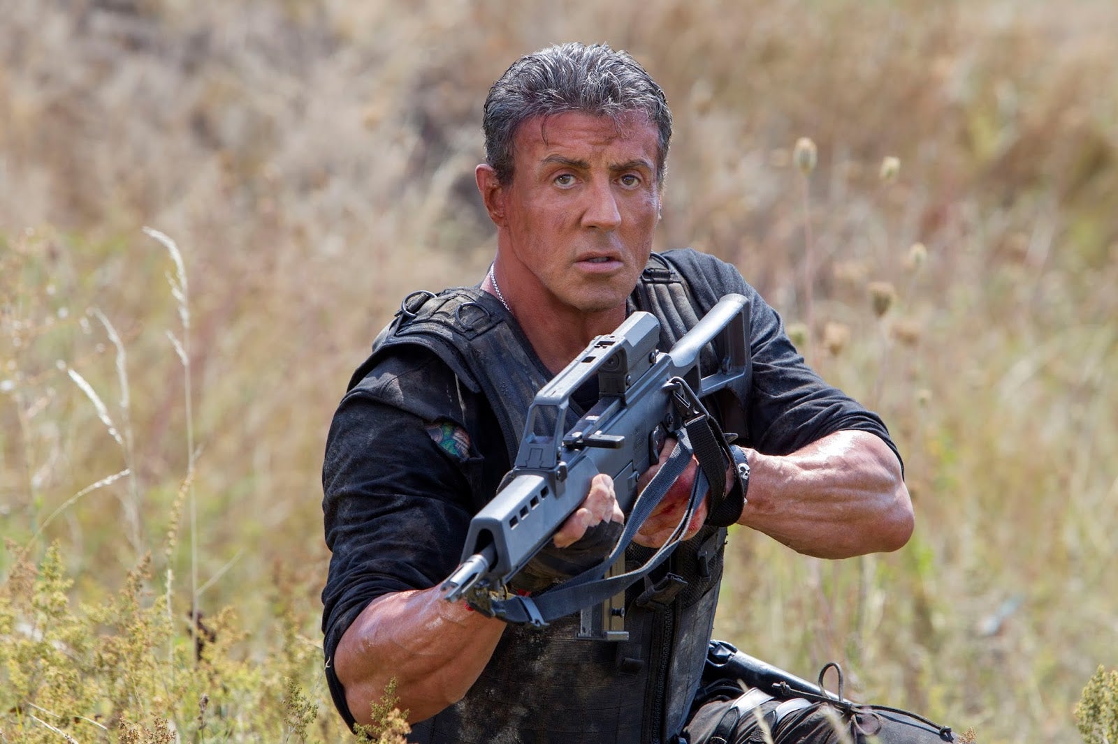 Sylvester Stallone- Los mercenarios.