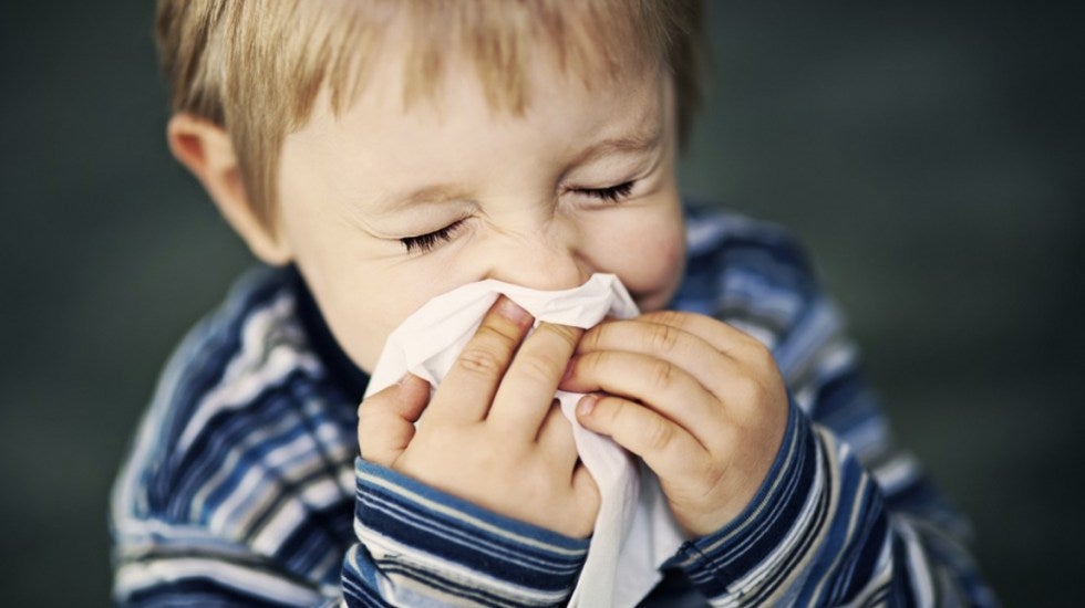 Niños con enfermedades respiratorias