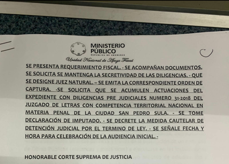 MP pedirá detención judicial para el diputado Reynaldo Ekónomo