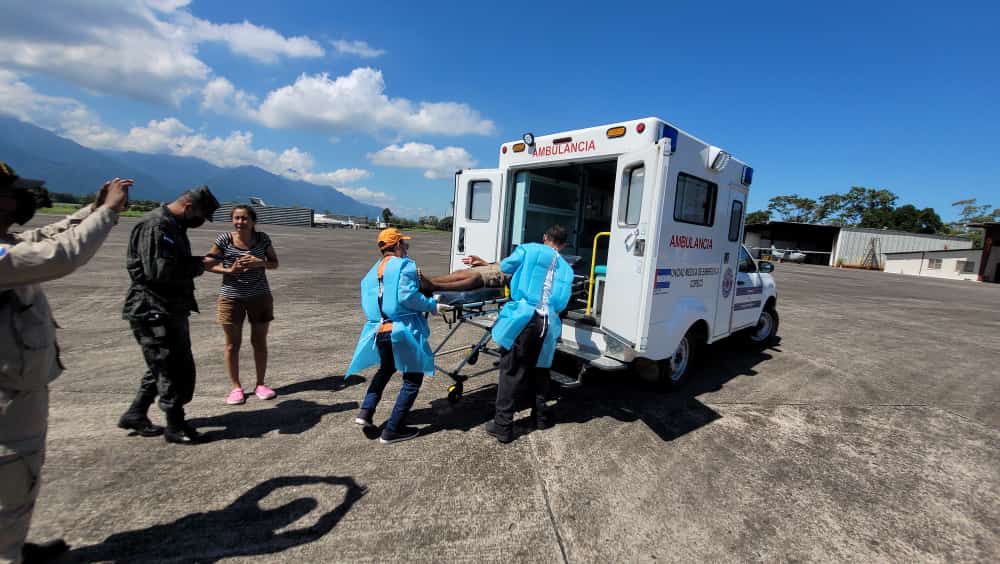La red de hospitales de Atlántida está a disposición para atender a los afectados.