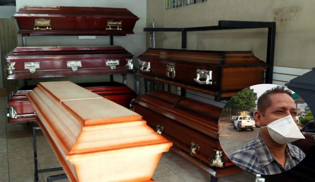 El presidente de la Asociación de Funerarias, Edwin Lanza, dijo que la mortalidad por COVID-19 ha crecido.
