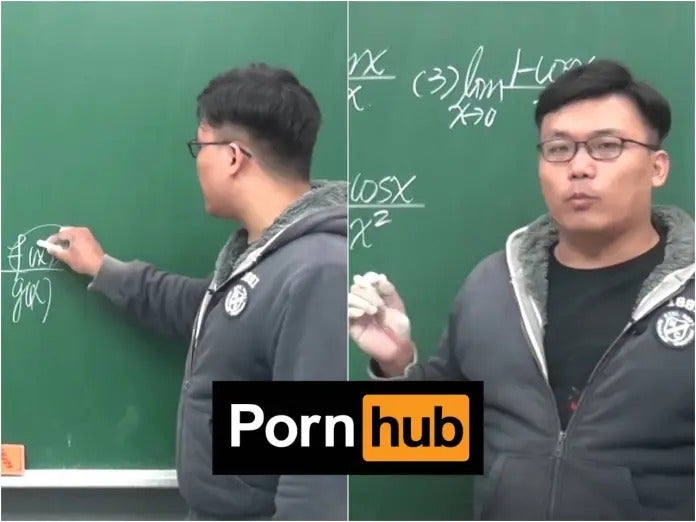 profesor de matemáticas Pornhub