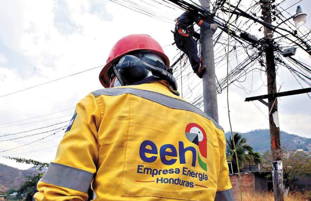 cortes energía Honduras lunes