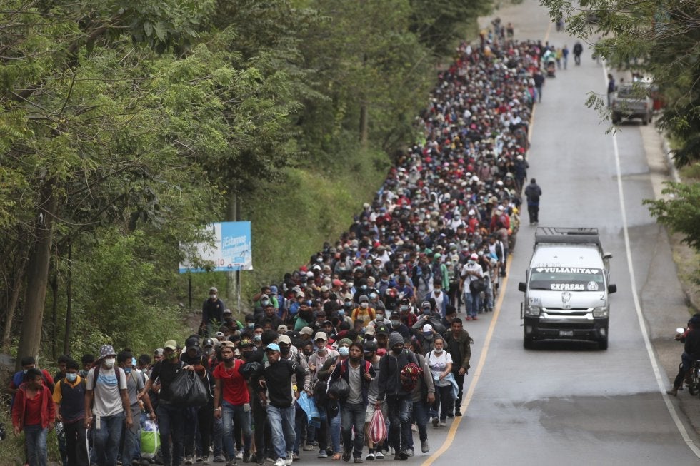 Asaltan migrantes hondureños México
