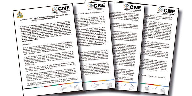 El CNE anunció la creación de un contrato de paz para las próximas elecciones generales.