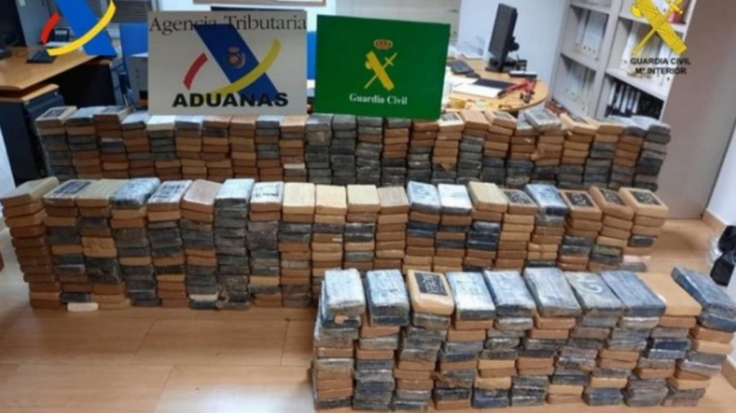 España cocaína contenedor El Salvador