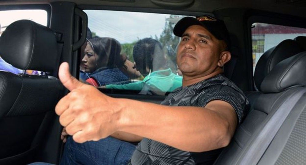 Santos Orellana con la DEA