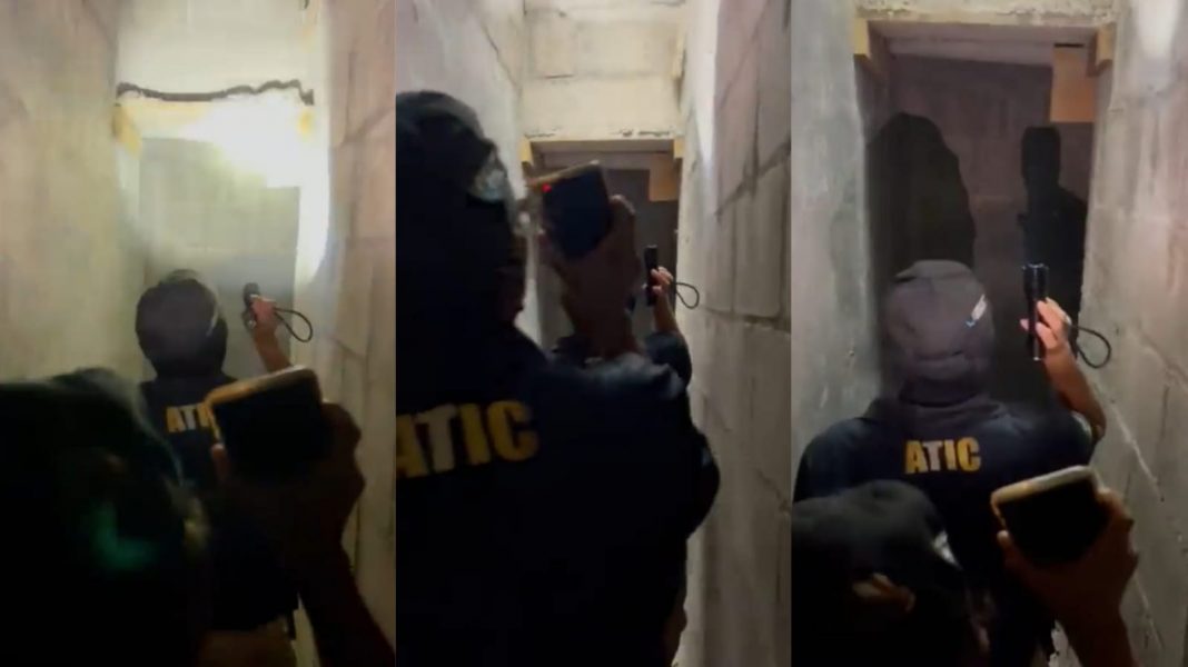 túneles casa excapitán Santos Orellana