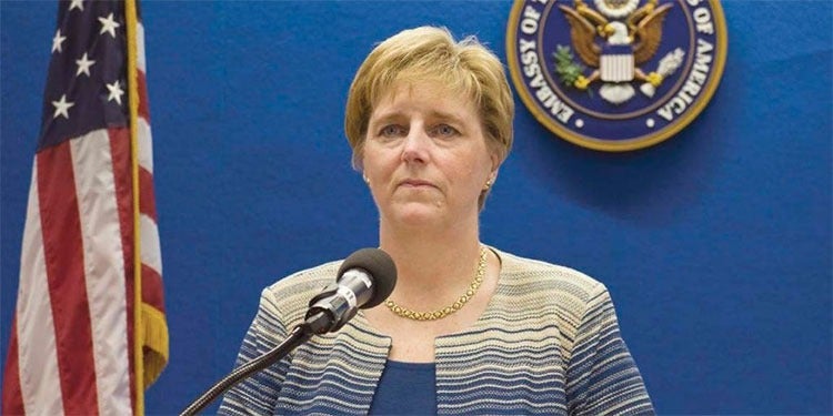 embajadora de EEUU en Honduras