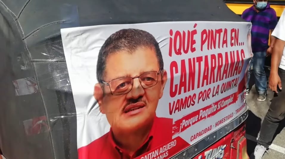 caravana alcalde "Paquito Gaitán"
