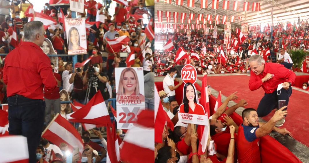 Cierre campaña Yani San Pedro Sula