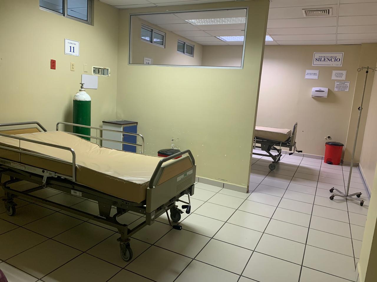 El deseo de los médicos es que las salas contenían vacías por mucho tiempo.