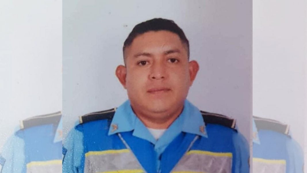 policía ahogado en río de Copán
