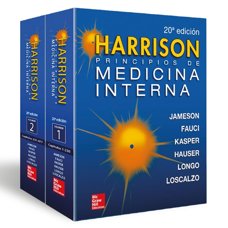 El libro Principios de la Medicina Interna comprende dos volumen y es utilizado por diferentes universidades en el mundo.