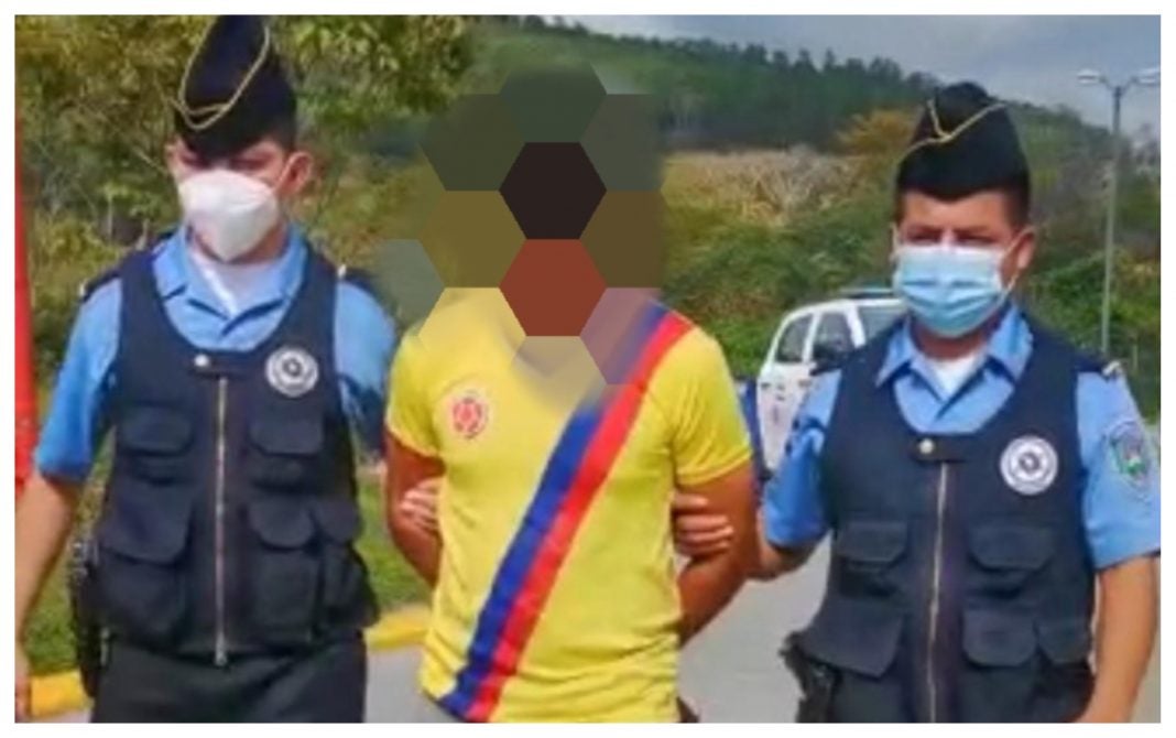 hondureño detenido por vídeo íntimo
