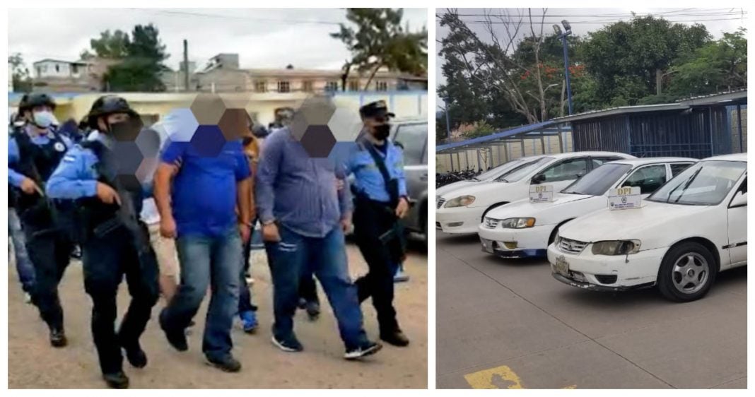 taxistas secuestradores en tegucigalpa
