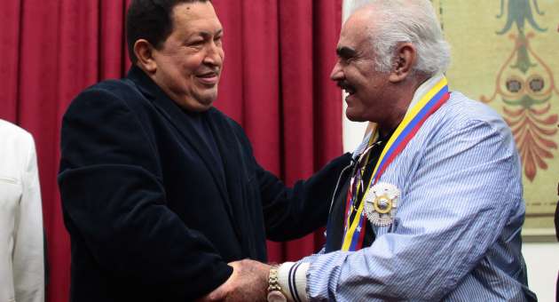 Hugo Chávez y Chente