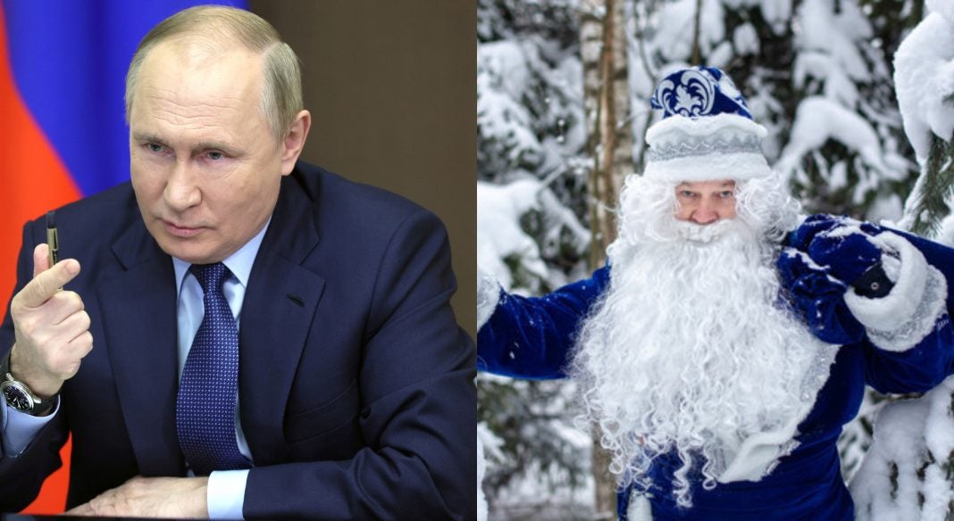 Putin agradece a Papá Noel