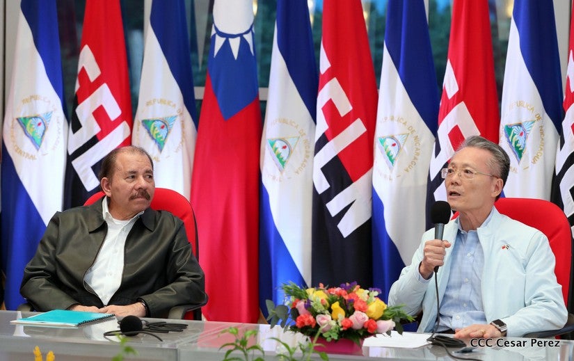 El presidente Ortega decidió no seguir con la cooperación entre Taiwán y Nicaragua.
