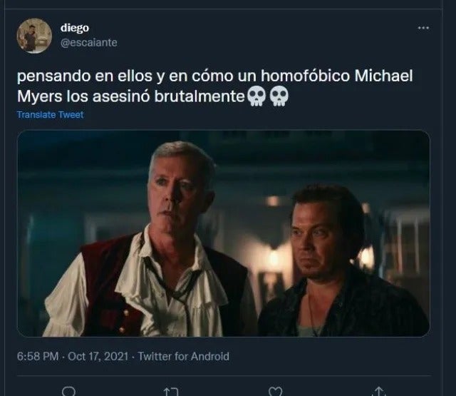Michael Myers homofóbico