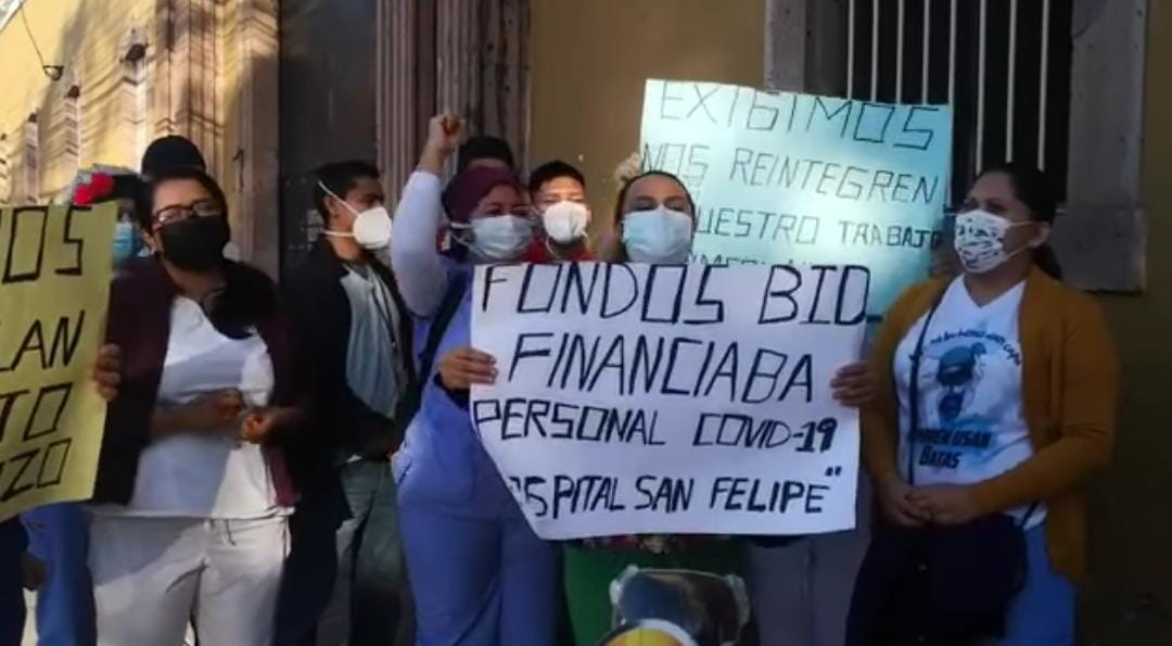 médicos del San Felipe exigen plazas