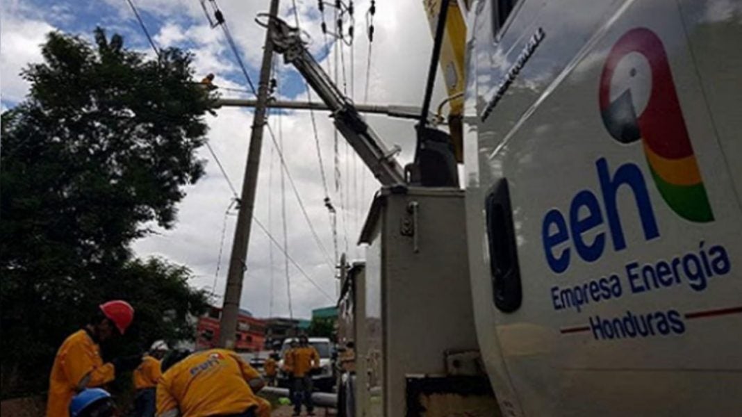 cortes de energía Honduras jueves