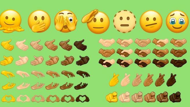 WhatsApp emoji tono piel