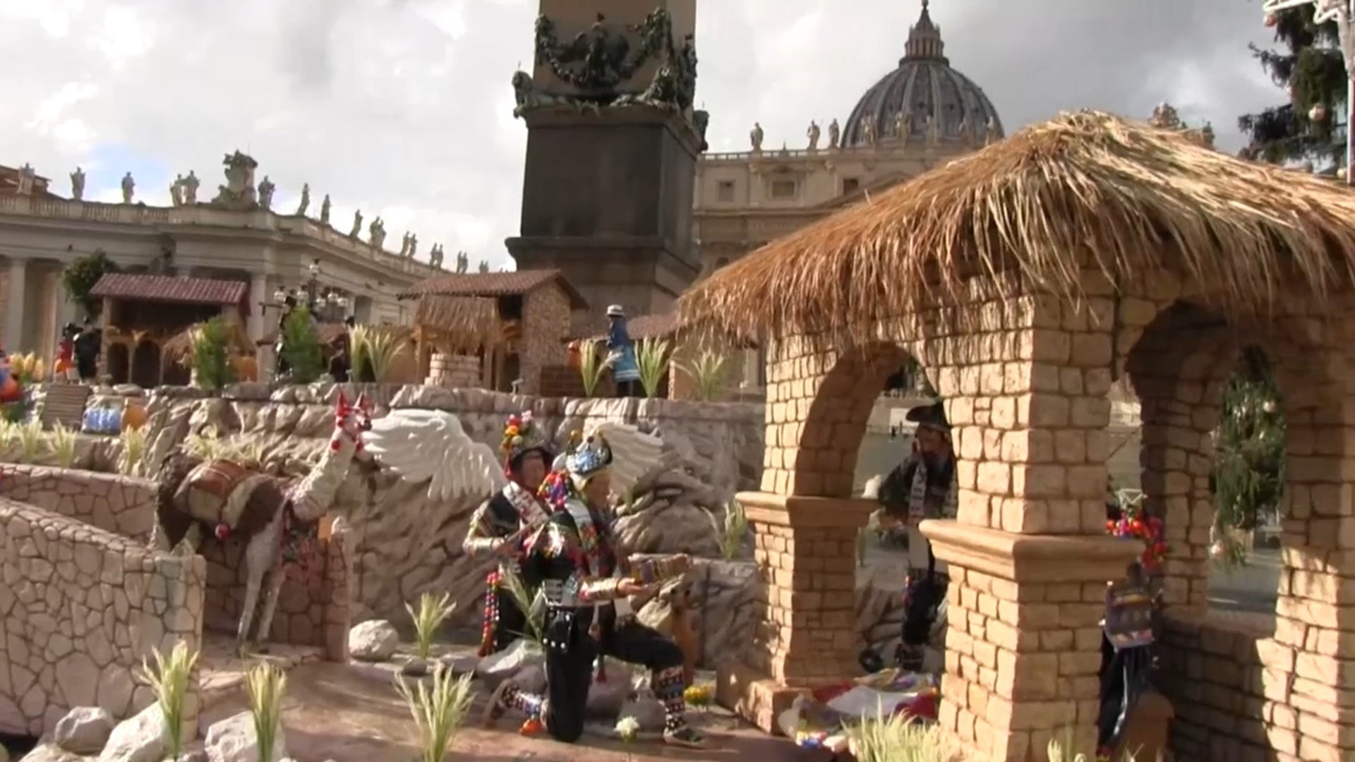 nacimiento peruano en el Vaticano