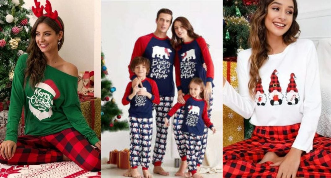 Tendencia de pijama para Navidad