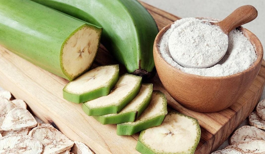 Harina de plátano verde beneficios