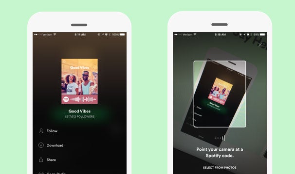 Spotify hallar canción cámara