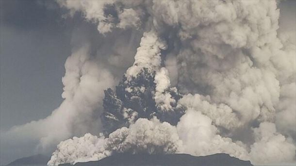 Erupción de Volcán 