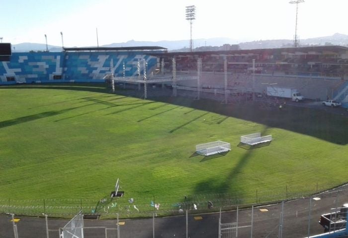 Finaliza pintado Estadio Nacional