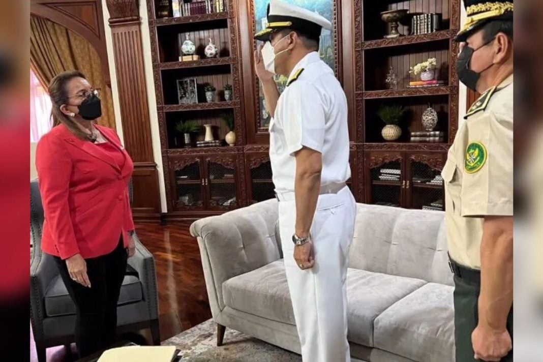 Xiomara Castro ratificó jefes Fuerzas Armadas