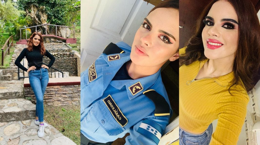 Policía en el Miss Honduras