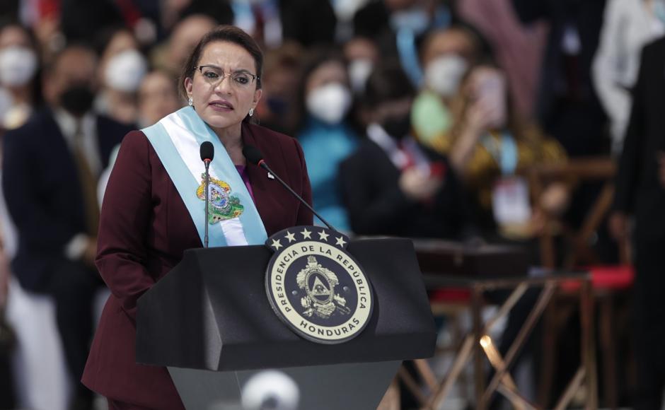 Presidenta promete que hondureños no pagarán energía