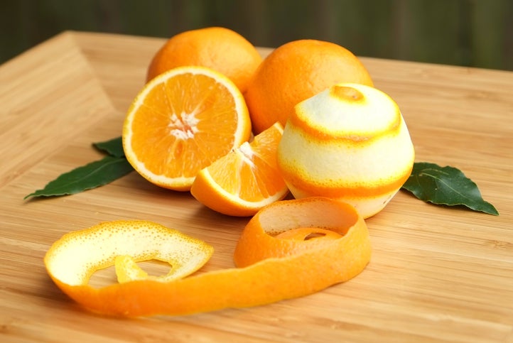 Beneficios cáscara de naranja