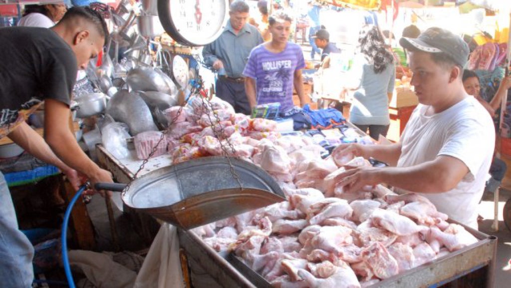 Incremento de la carne de pollo en mercados 