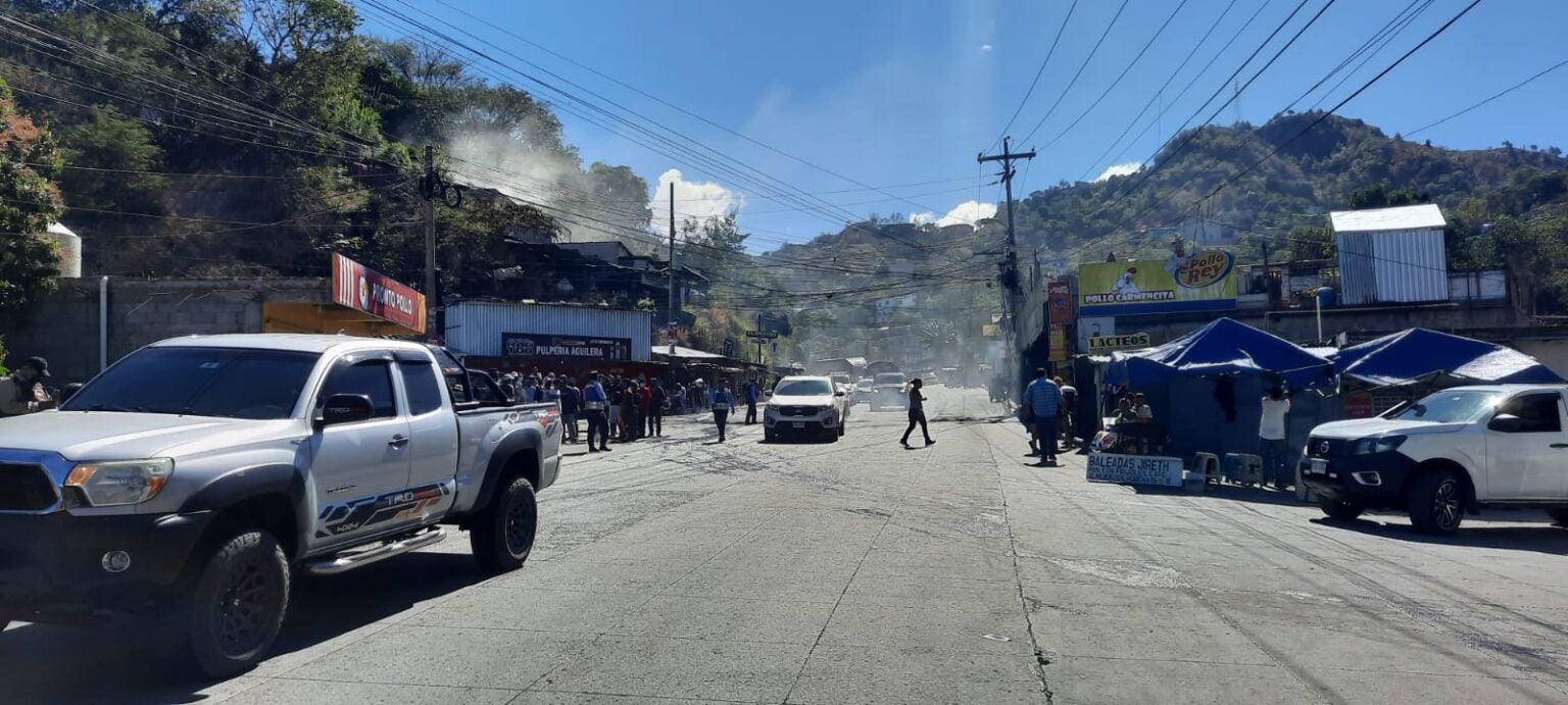 protesta Villa Nueva