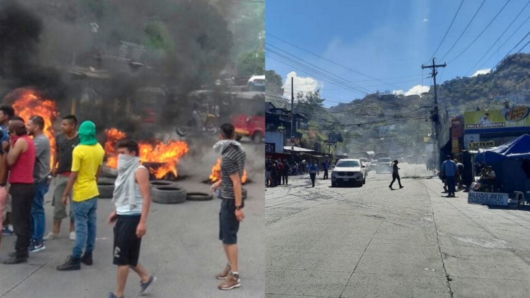 Protesta Villa Nueva masacre