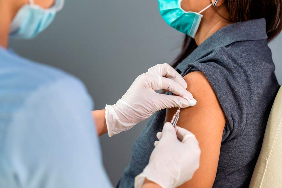 vacuna de refuerzo y de Influenza