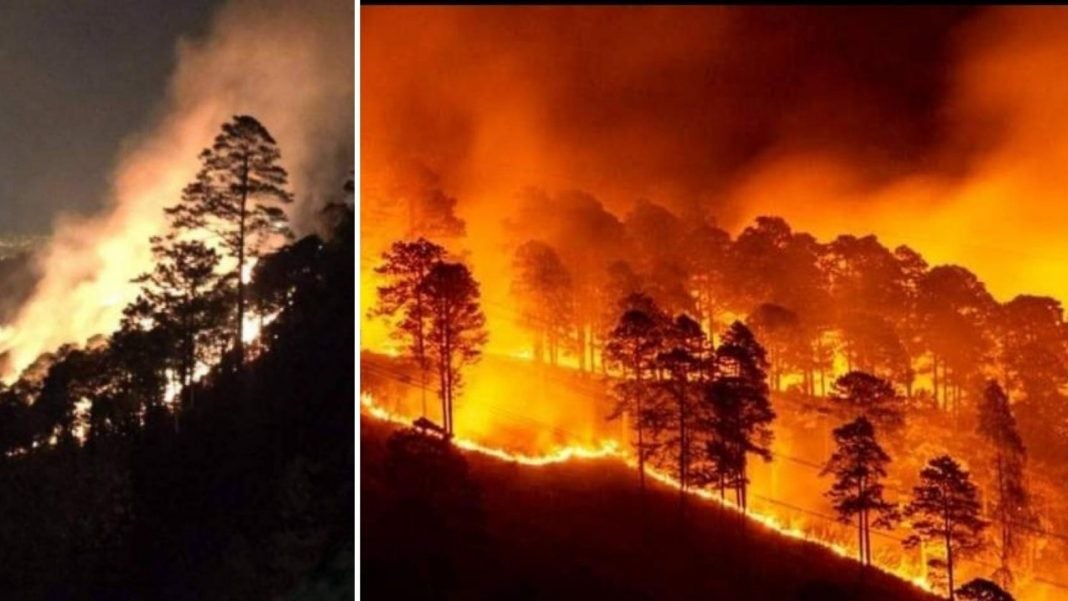 Incendios forestales Honduras
