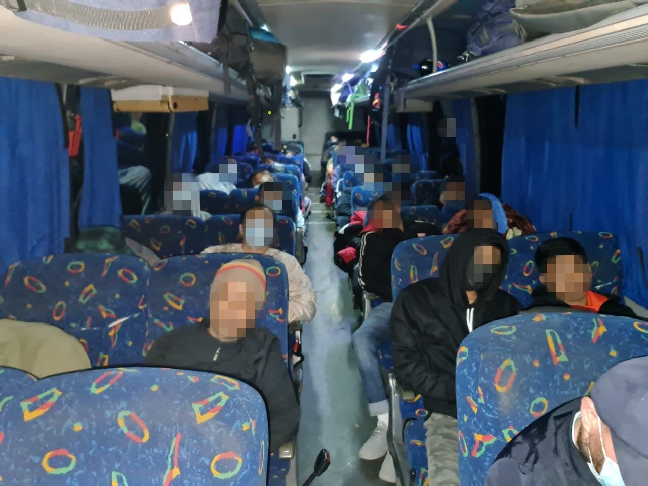 Migrantes del bus