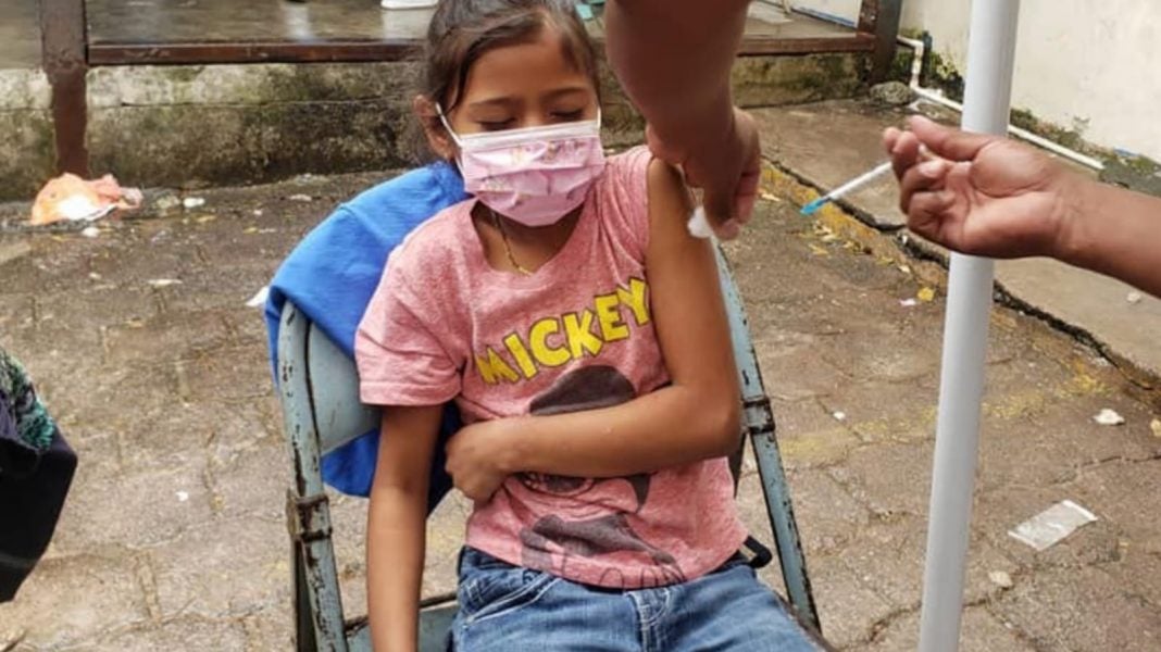 Vacunación del 20 de febrero Honduras