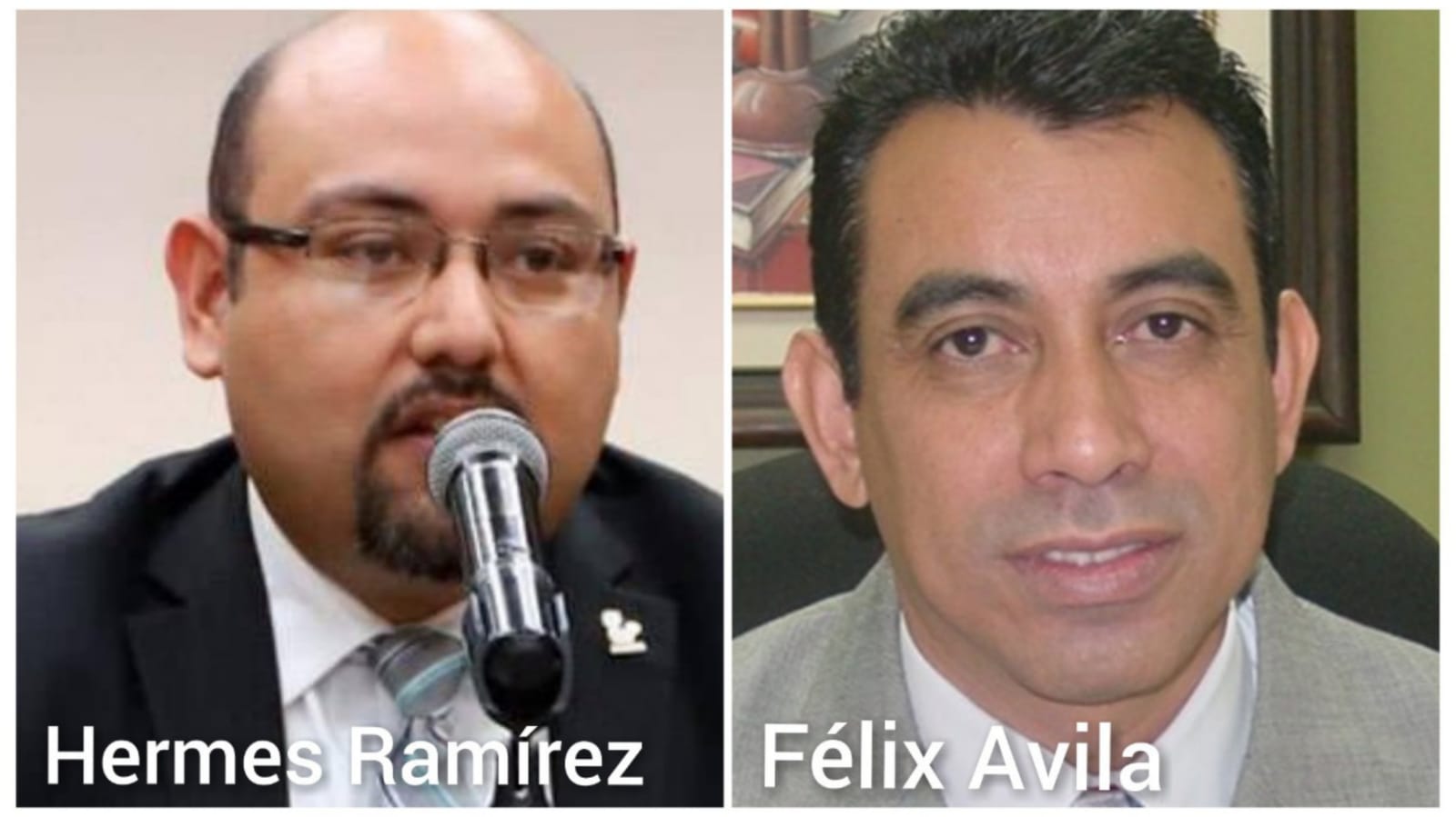 Abogados Félix Ávila y Hermes Ramírez