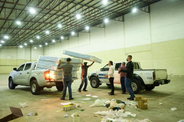 Al llegar a las bodegas de SEDIS en San Pedro Sula, las autoridades las encontraron vacías.