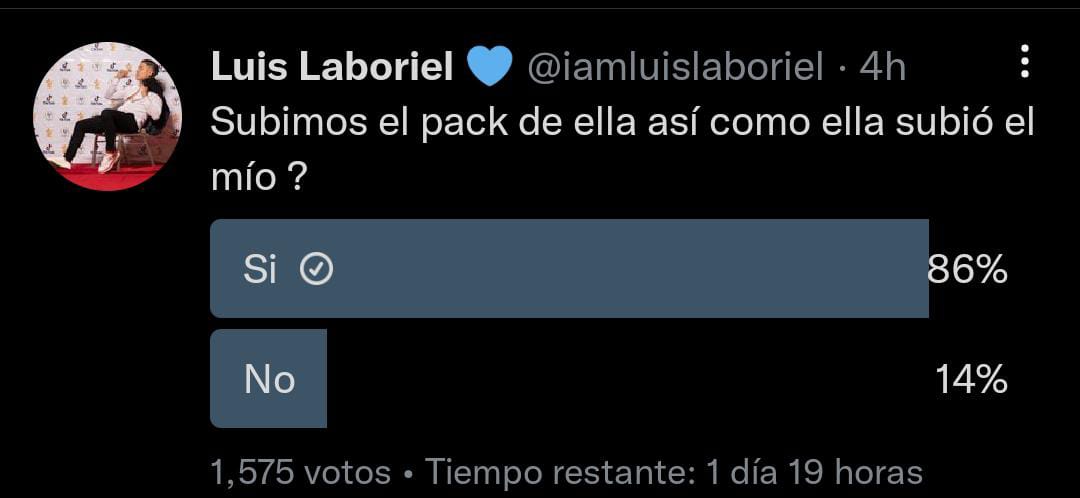 Luis Laboriel pack exnovia