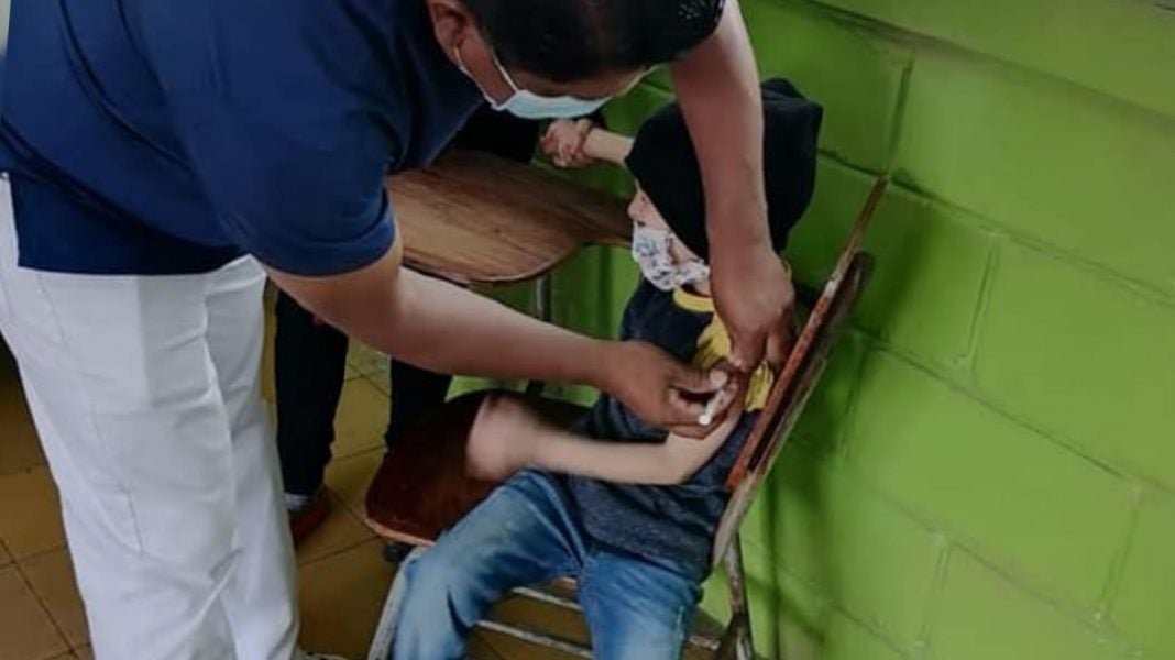 Vacunación del 21 de febrero Honduras