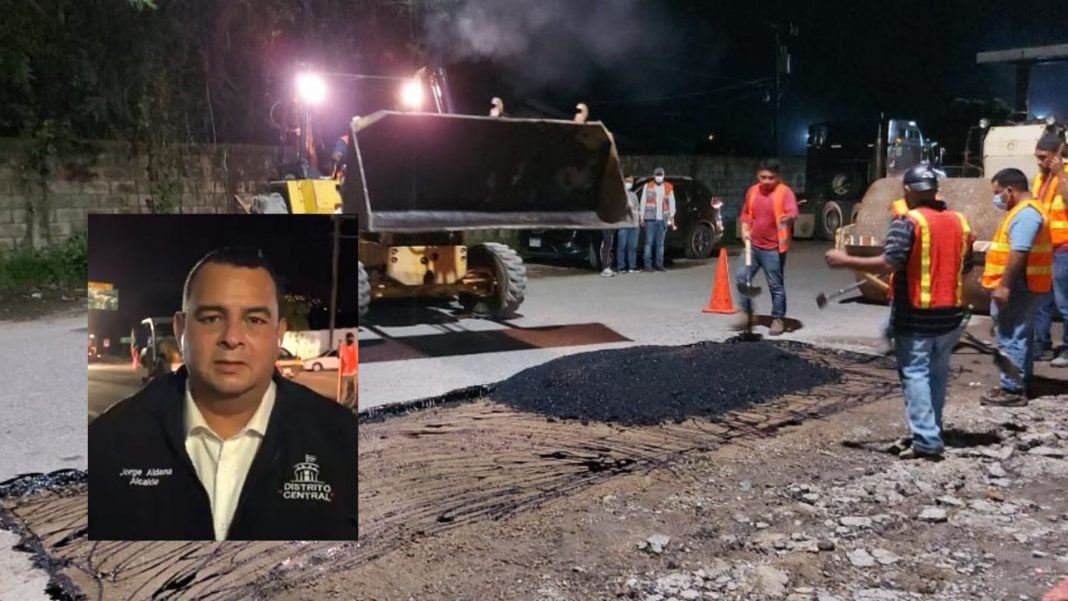obras en capital de Honduras serán en la noche