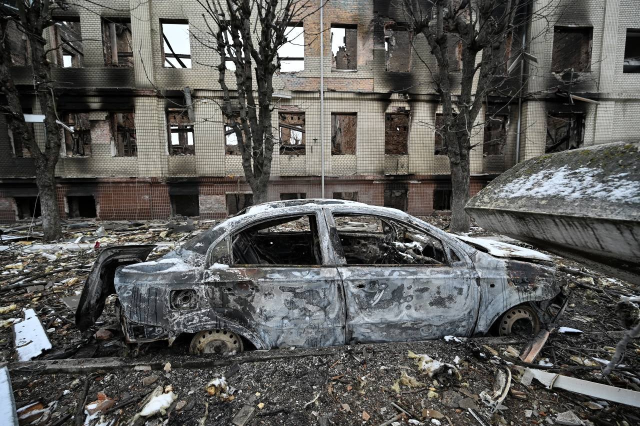 Los efectos de los ataques de Rusia en Ucrania.